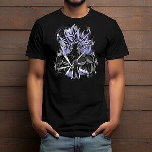 Goku Ultra Instinct (DBZ) Anime Custom T-shirt
